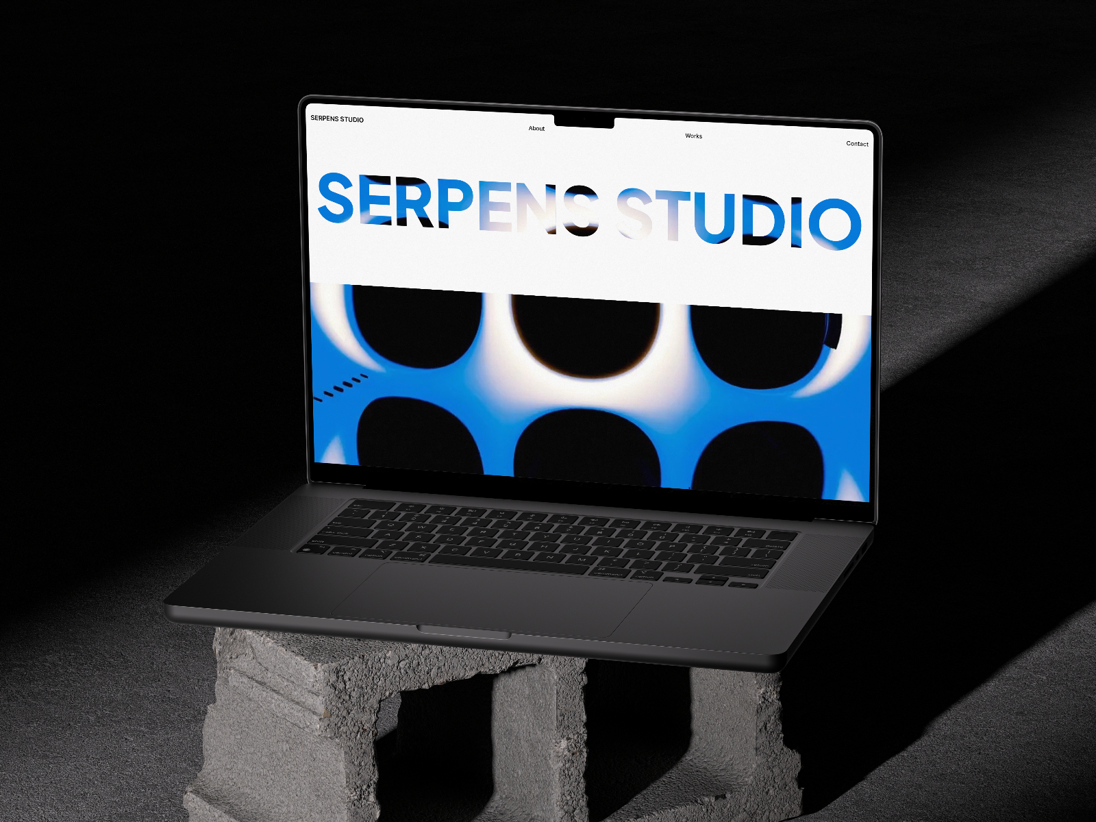 Serpens — Free Portfolio Framer Template preview