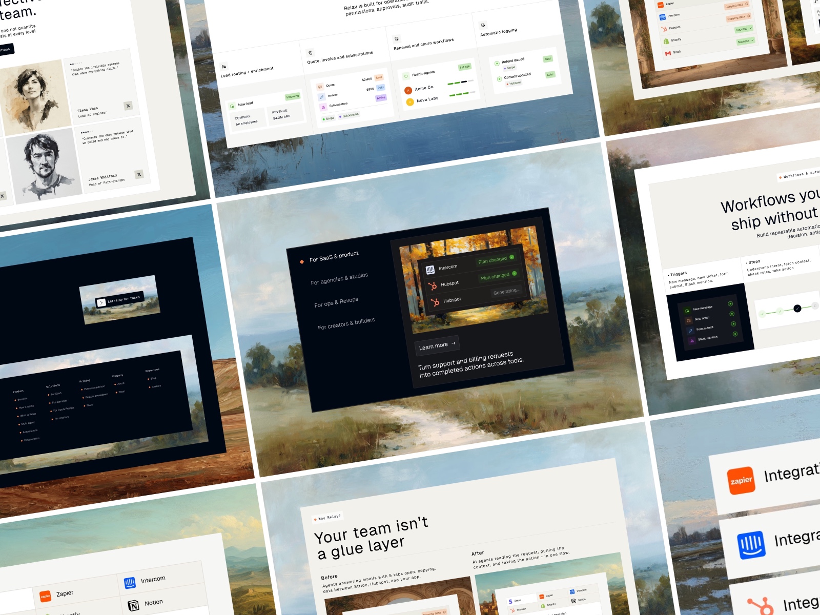 Sixfold pro: Free Portfolio Website Template by Miguel Queirós — Free Portfolio Framer Template preview