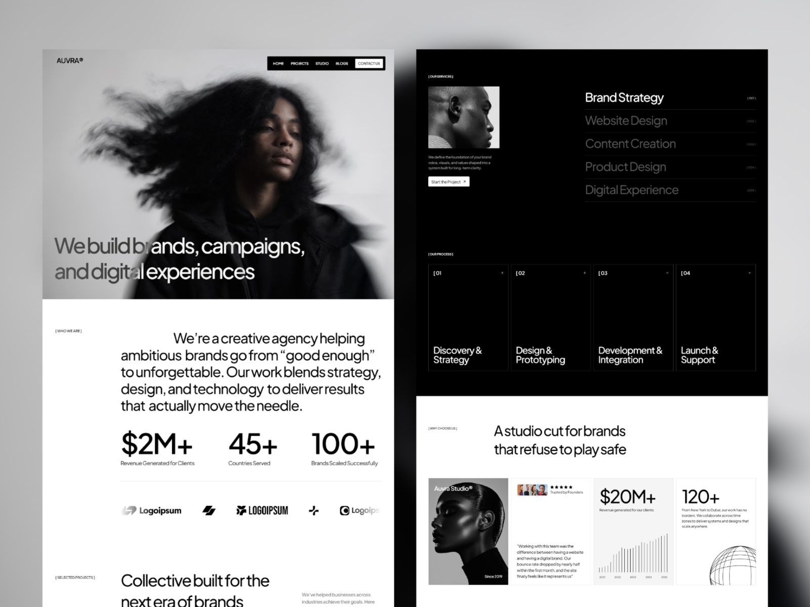 Solén Studio: Free Portfolio Website Template by amina akhtar — Free Portfolio Framer Template preview