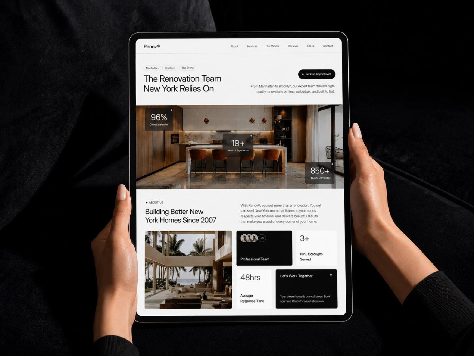 SpaceList: Free Startup Website Template by AkemDesign — Free Landing Page Framer Template preview
