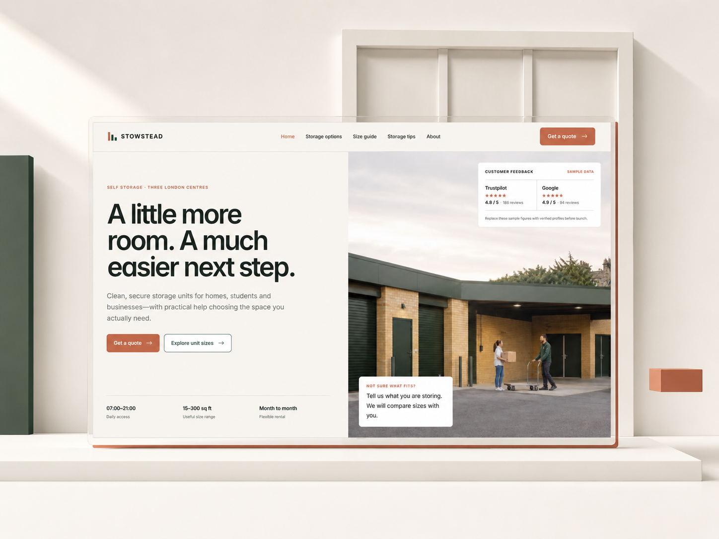 STOWSTEAD: Free Property Website Template by baptiste.fort — Free Real Estate Framer Template preview