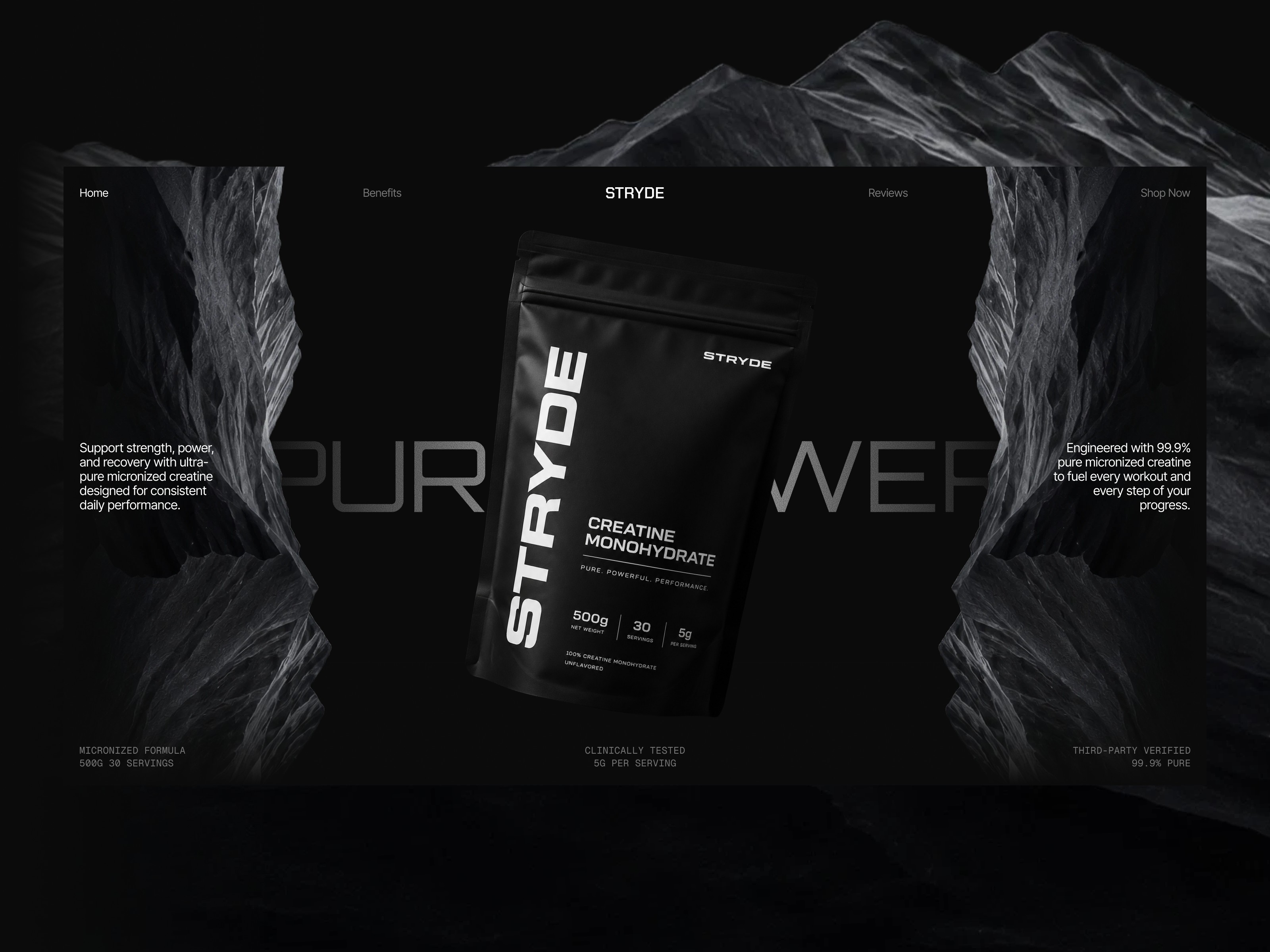Stryde: Free Ecommerce Website Template by Emon — Free Ecommerce Framer Template preview