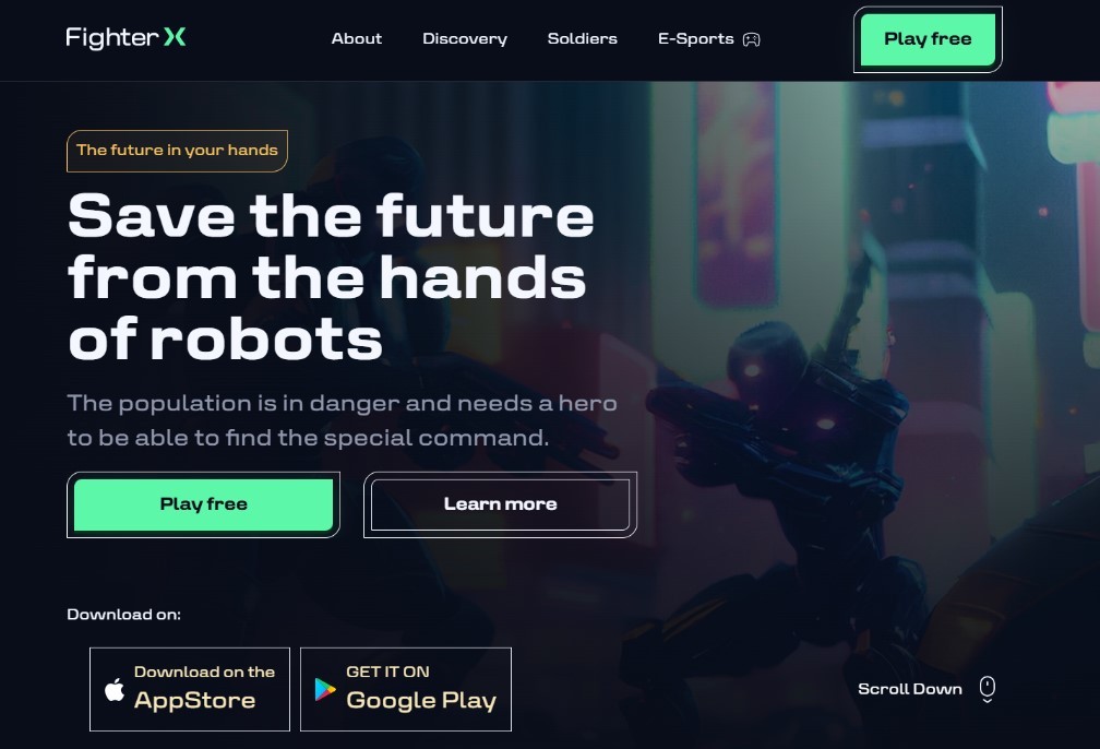 Study Project Kácio — Free Gaming Website Template by Ariel Medeiros — Free Education Template for Framer by Ariel Medeiros preview
