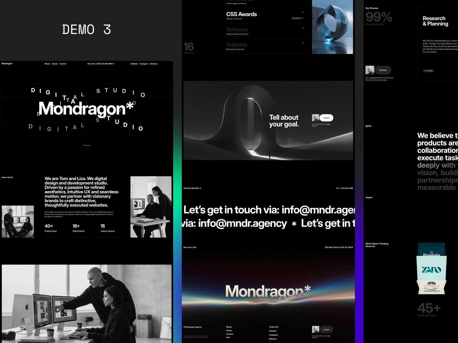 Sync: Free Portfolio Website Template by Emon — Free Portfolio Framer Template preview