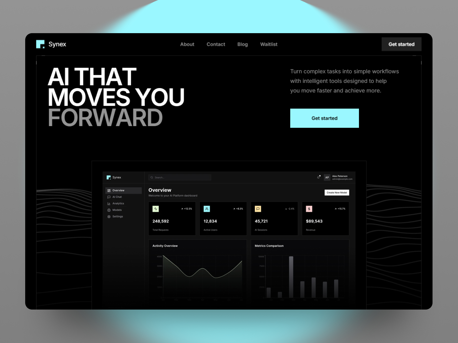 Synex — Free Automotive Framer Template preview