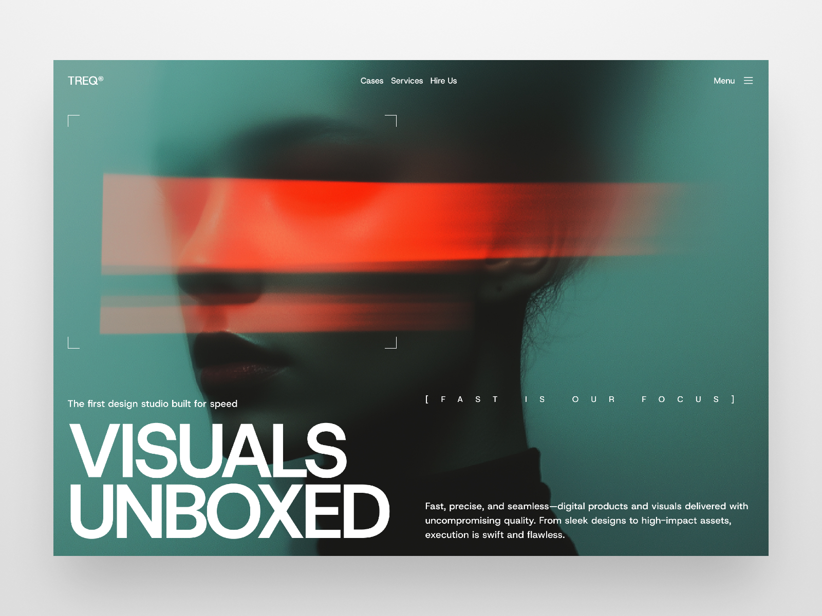 Treq: Free Portfolio Website Template by Plaiter — Free HR Framer Template preview