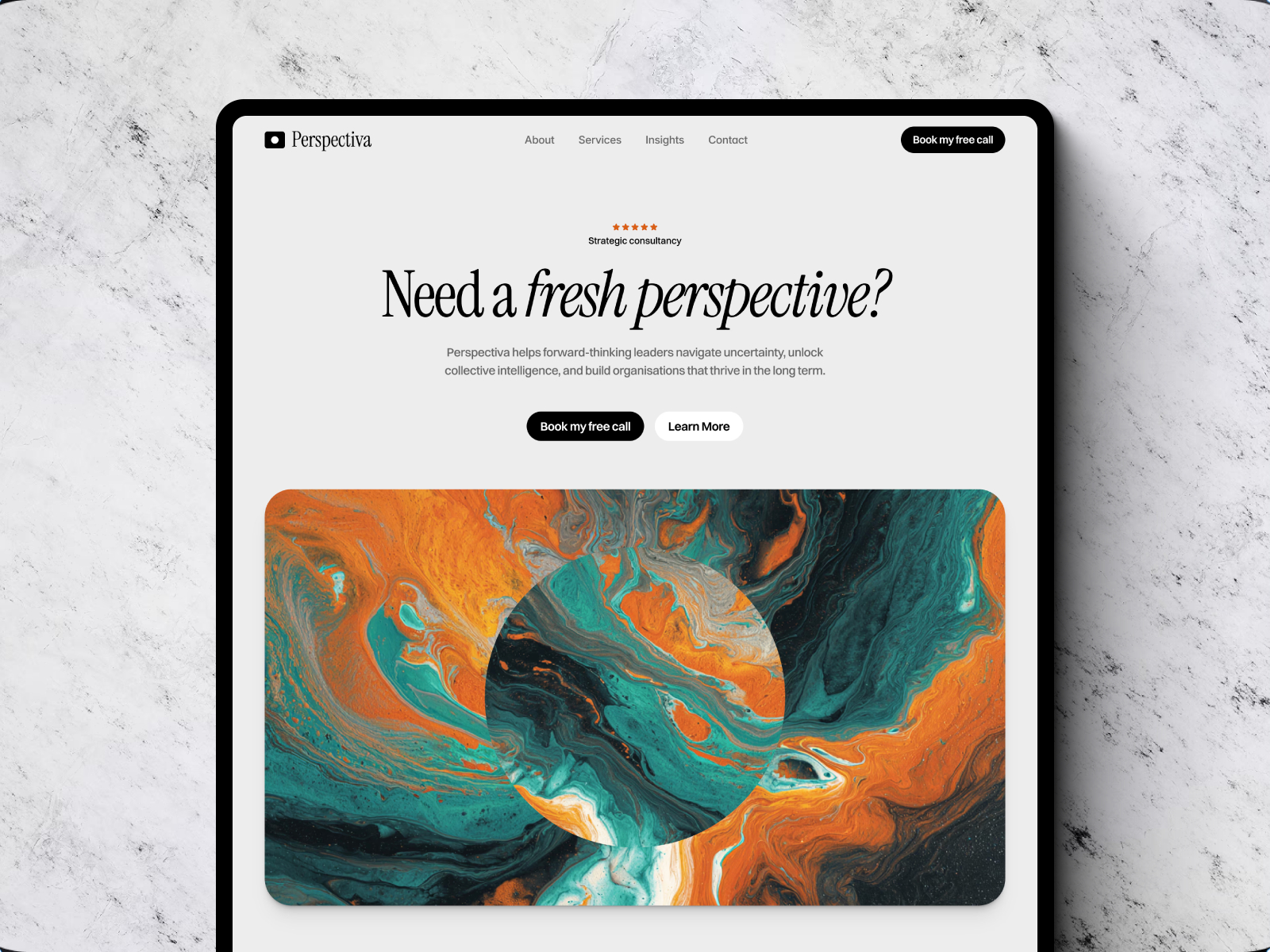 Ukheatpump: Free Consulting Website Template by SALMAN ALI — Free Dental Framer Template preview