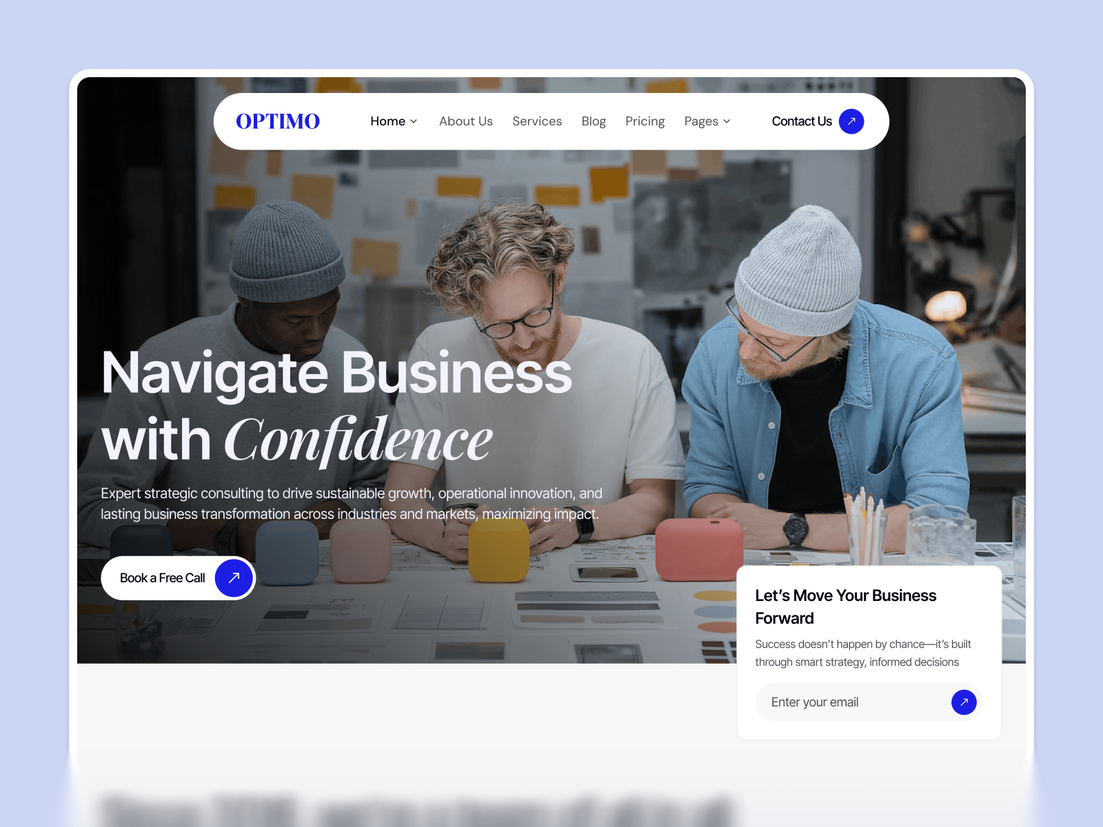 Ukil: Free Legal Website Template by Pentaclay — Free Legal Framer Template preview