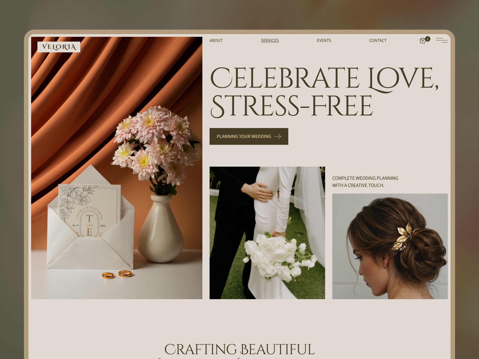 Valoria: Free Portfolio Website Template by Geniusflow — Free Events Framer Template preview