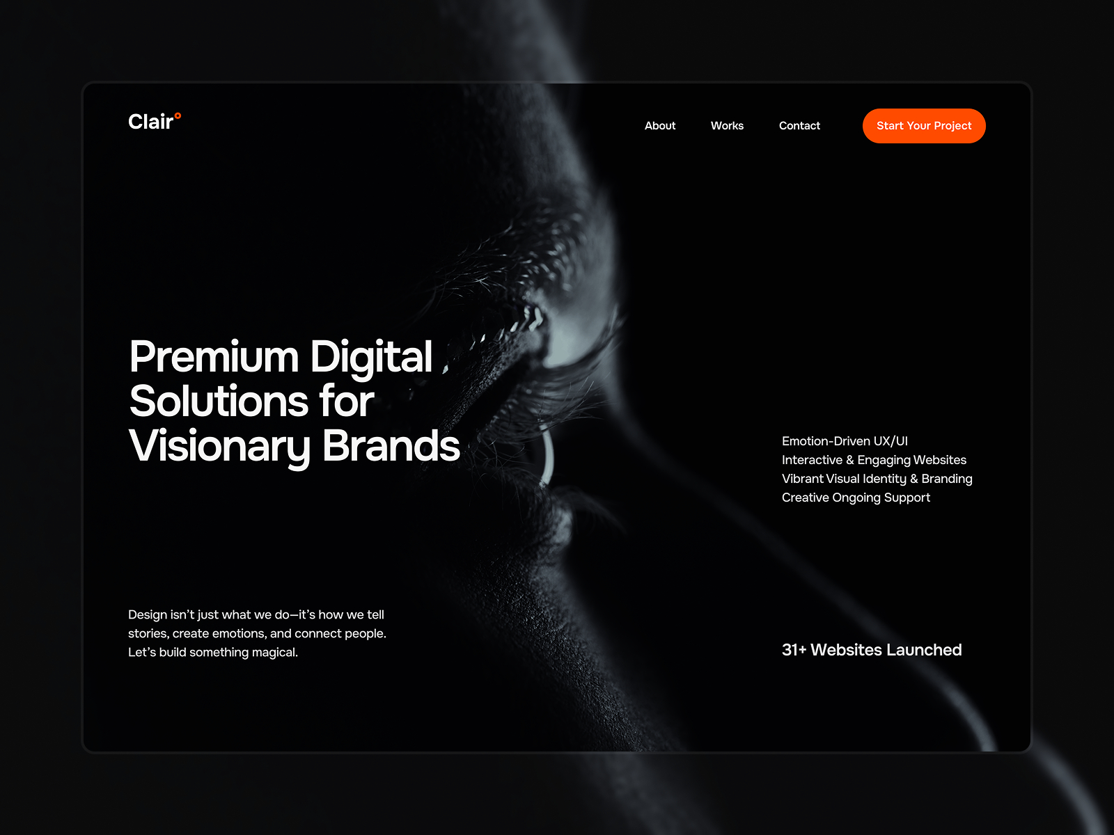 Vertaaa: Free Portfolio Website Template by Ammar Hassan — Free Portfolio Framer Template preview