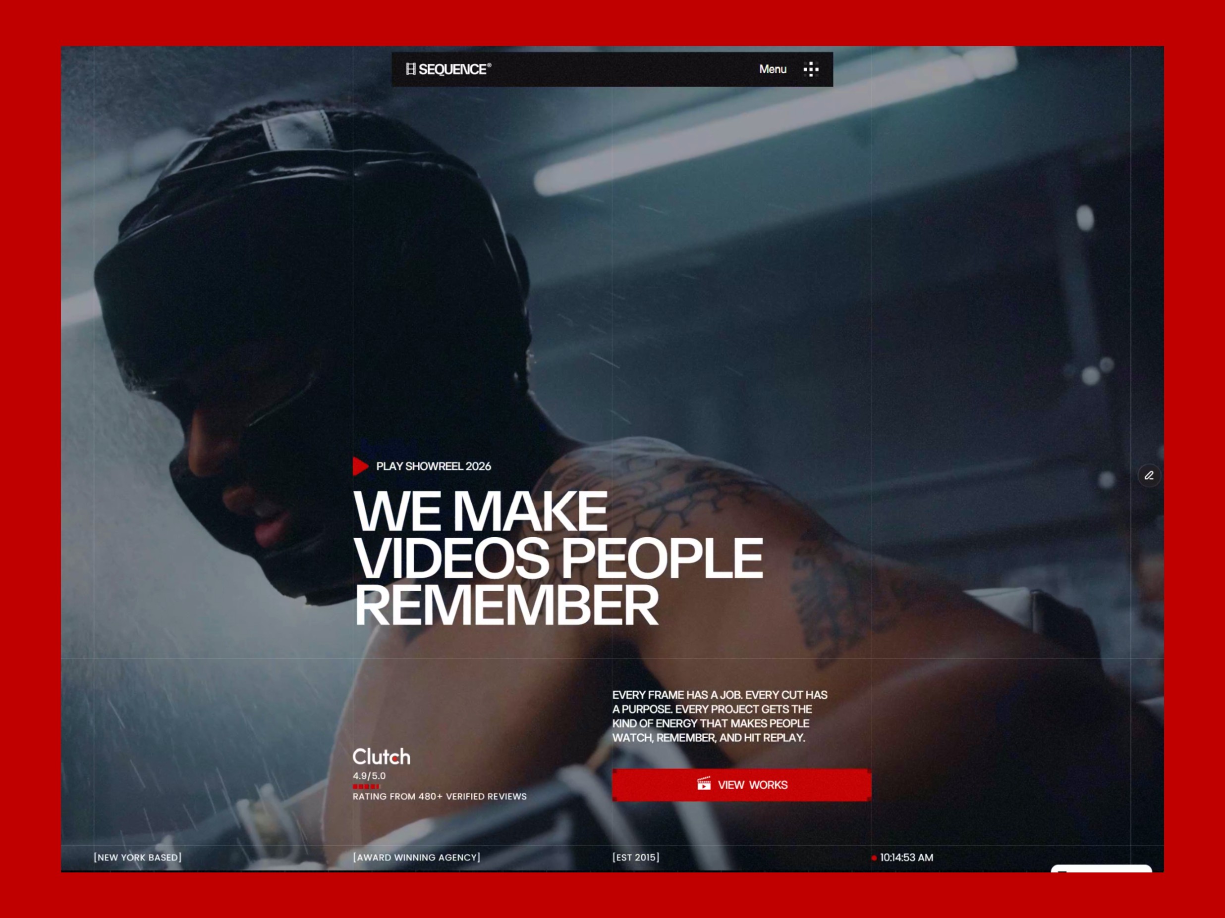 Videofolio — Free Portfolio Website Template by Real Mehedi — Free Portfolio Template for Framer by Real Mehedi preview