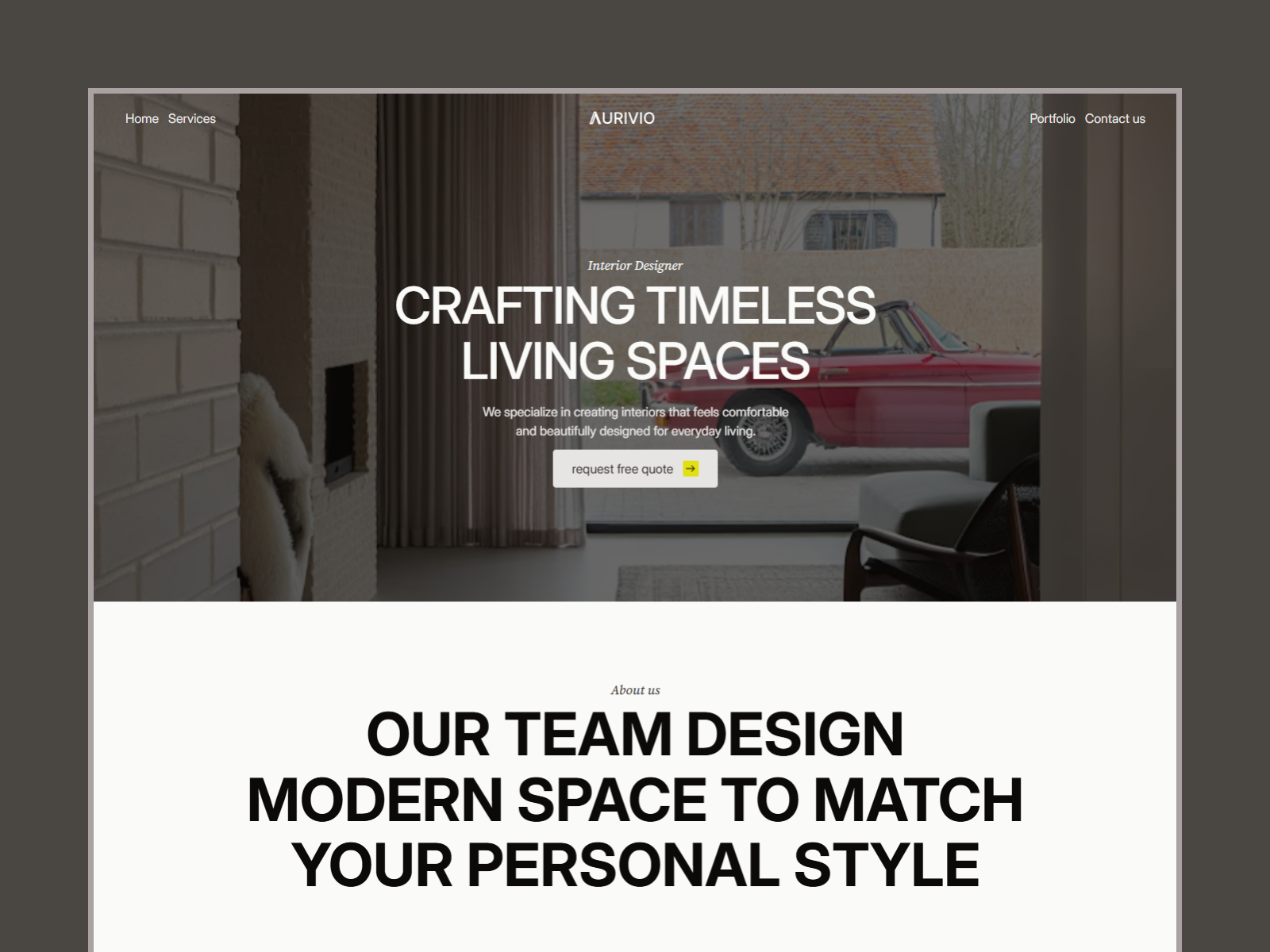 Wedd: Free Photography Website Template by Adeyemo Ademola — Free Events Framer Template preview