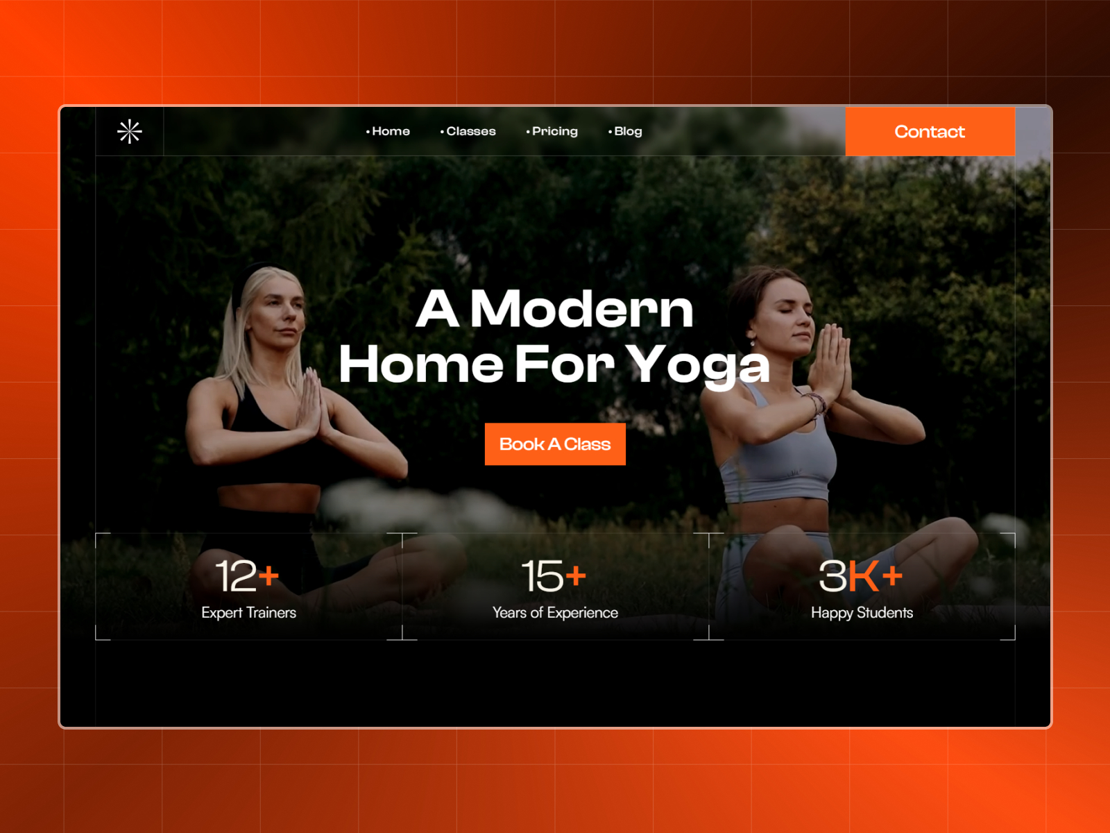 Yogava — Free Agency Framer Template preview