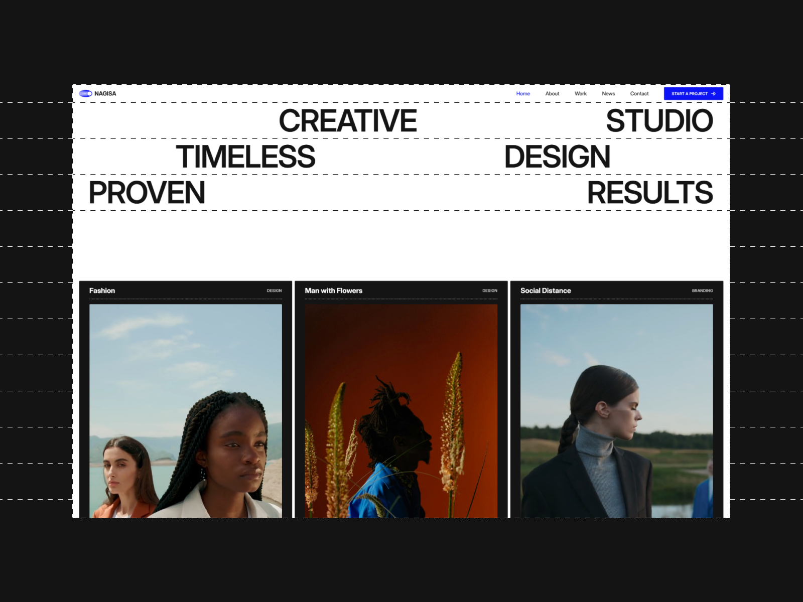 Zephyr Studio: Free Portfolio Website Template by Flow Nija — Free Portfolio Framer Template preview