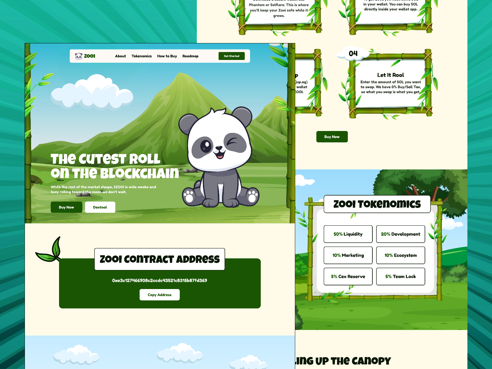 Zooi — Free Dental Framer Template preview